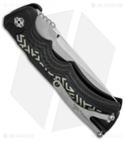 Brian Tighe Custom Tighe Fighter Automatic W/ Glow Pattern (3.9" Polish) 5 Brian Tighe Custom Tighe Fighter Automatic W/ Glow Pattern (3.9" Polish) -Benchmade Shop brian tighe fighter auto glow pattern bhq 36485 cm side