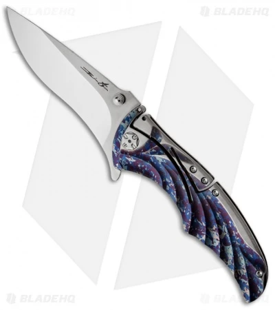 Brian Tighe Custom Tighe Coon Knife NIRK Lock Titanium Folder (3.75" Polished) 1 Brian Tighe Custom Tighe Coon Knife NIRK Lock Titanium Folder (3.75" Polished)