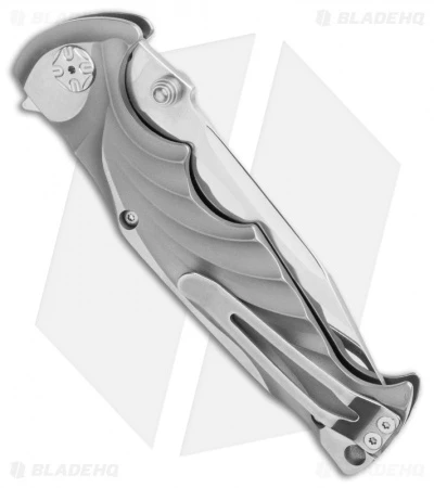 Brian Tighe Custom Tiny Tighe Breaker Knife Titanium (3.5" Polish) 2 Brian Tighe Custom Tiny Tighe Breaker Knife Titanium (3.5" Polish) - Image 2