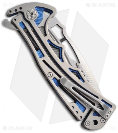 Brian Tighe Custom Nirk Tighe Folder Knife (4" Satin) 2 Brian Tighe Custom Nirk Tighe Folder Knife (4" Satin) - Image 2