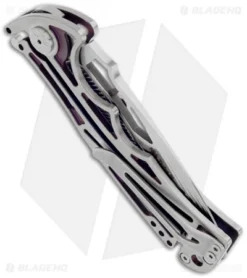 Brian Tighe Custom Tighenee Nirk Purple Knife (3.25" Satin) 5 Brian Tighe Custom Tighenee Nirk Purple Knife (3.25" Satin) -Benchmade Shop brian tighe nirk tighe 3 25 purple satin folder side