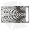 Brian Tighe Custom Rib Cage Damasteel Belt Buckle