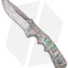 Brian Tighe Spicy Tighe Spring Assisted Knife W/ Abalone (4" Damasteel)