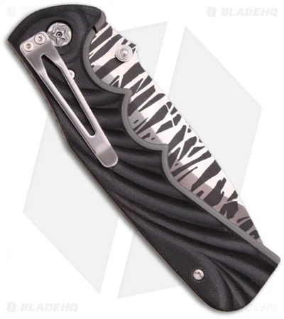 Brian Tighe Spicy Tighe Spring Assisted Knife W/ Black G-10 (4" Stripe) 2 Brian Tighe Spicy Tighe Spring Assisted Knife W/ Black G-10 (4" Stripe) - Image 2
