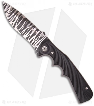 Brian Tighe Spicy Tighe Spring Assisted Knife W/ Black G-10 (4" Stripe) 1 Brian Tighe Spicy Tighe Spring Assisted Knife W/ Black G-10 (4" Stripe)