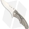 Brian Tighe Custom Tighe Coon Knife NIRK Lock Titanium Folder (3.75" Satin)