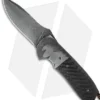 Burr Oak Knives Viper Flipper Knife Carbon Fiber (3.75" Damascus) #3
