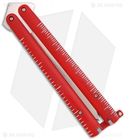 Chuck Gedraitis Knives Swiss Army Balisong #80 Butterfly Knife (4.25" Satin) 2 Chuck Gedraitis Knives Swiss Army Balisong #80 Butterfly Knife (4.25" Satin) - Image 2