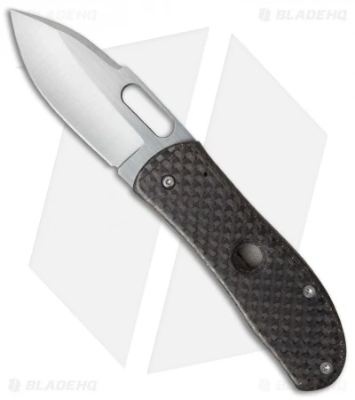 Chuck Gedraitis Snubnose Hybrid Frame Lock Knife Titanium/LSCF (2.3" Satin) 1 Chuck Gedraitis Snubnose Hybrid Frame Lock Knife Titanium/LSCF (2.3" Satin)