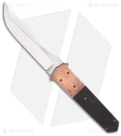 Chuck Gedraitis Yakuza Fixed Blade Knife Bronze/G-10 Handle (4.31" Satin) 1 Chuck Gedraitis Yakuza Fixed Blade Knife Bronze/G-10 Handle (4.31" Satin)