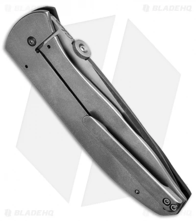 Chuck Gedraitis Reverse Sora Frame Lock Knife Carbon Fiber/Ti (3.25" Two-Tone) 3 Chuck Gedraitis Reverse Sora Frame Lock Knife Carbon Fiber/Ti (3.25" Two-Tone) - Image 3