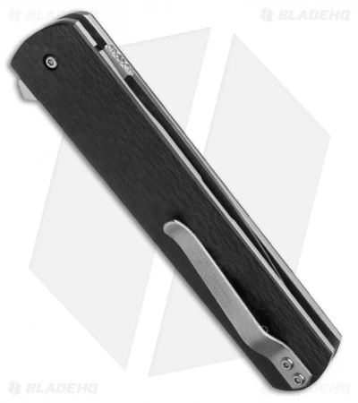 Chuck Gedraitis Dagger Flipper Knife Carbon Fiber (3.625" Acid Wash) 2 Chuck Gedraitis Dagger Flipper Knife Carbon Fiber (3.625" Acid Wash) - Image 2