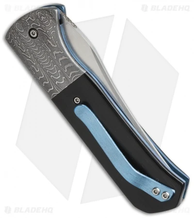 Chuck Gedraitis Small Marauder Liner Lock Knife G-10/Damascus (3.125" Satin) 2 Chuck Gedraitis Small Marauder Liner Lock Knife G-10/Damascus (3.125" Satin) - Image 2