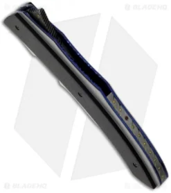 Corrie Schoeman Ilusion Flipper Folder Knife (3.5" Damascus) -Benchmade Shop corrie schoeman illusion flipper folder side