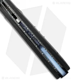 Corrie Schoeman T-Mate Flipper Knife Marbled Carbon Fiber (2.875" Damascus) -Benchmade Shop corrie schoeman t mate marble cf 9 2015 logo cm