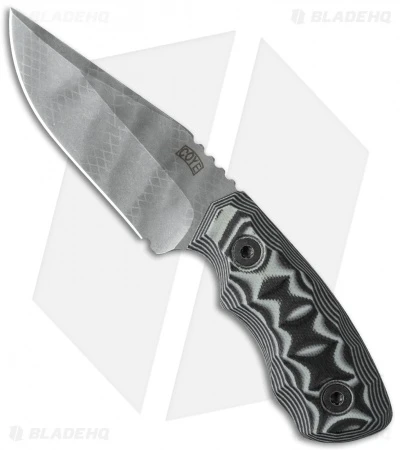 Bill Coye ForeRunner Fixed Blade Knife G-10 (3.25" Gray) 1 Bill Coye ForeRunner Fixed Blade Knife G-10 (3.25" Gray)