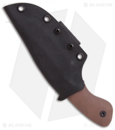 Bill Coye Ridgeback Custom Fixed Blade Knife Brown G-10 (3.25" Stonewash) 2 Bill Coye Ridgeback Custom Fixed Blade Knife Brown G-10 (3.25" Stonewash) - Image 2