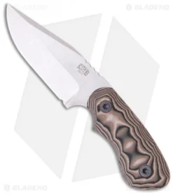 Bill Coye Ridgeback Custom Fixed Blade Knife Camo G-10 (3.25" Stonewash)