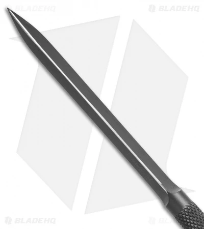 Crawford Custom Devil Dart Stainless Steel Fixed Blade (3.25" Black) 2 Crawford Custom Devil Dart Stainless Steel Fixed Blade (3.25" Black) - Image 2