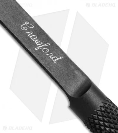 Crawford Custom Devil Dart Stainless Steel Fixed Blade (3.25" Black) 3 Crawford Custom Devil Dart Stainless Steel Fixed Blade (3.25" Black) - Image 3