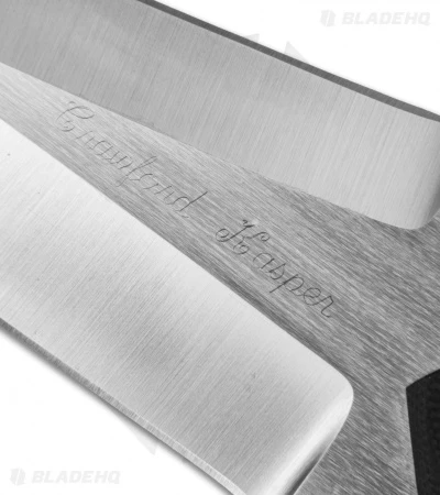 Crawford Custom Kasper Scorpion Fixed Blade Knife (4.5" Satin Plain) 3 Crawford Custom Kasper Scorpion Fixed Blade Knife (4.5" Satin Plain) - Image 3