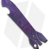 Cucchiara F-Bomb Titanium Bottle Opener Money Clip Pocket Tool (Purple)
