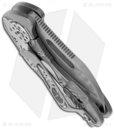 Curtiss Custom Knives Nano Folder Fish Titanium Knife (1.8" Plain) 3 Curtiss Custom Knives Nano Folder Fish Titanium Knife (1.8" Plain) - Image 3