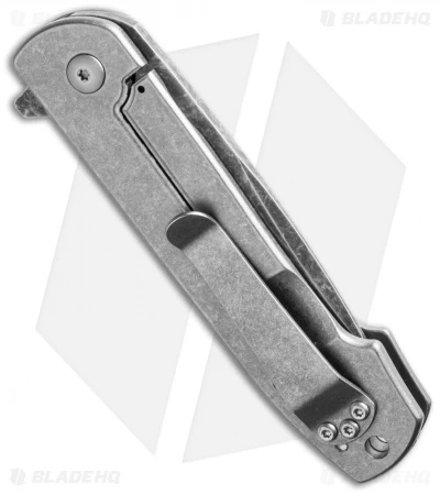 Defiant7 Knives Kumu Frame Lock Knife Ti Smooth (3.5" Acid SW) 3 Defiant7 Knives Kumu Frame Lock Knife Ti Smooth (3.5" Acid SW) - Image 3