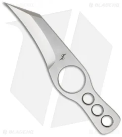 Dirk Pinkerton Custom Variable Claw Reverse Tanto XL Knife (3" Satin Plain)