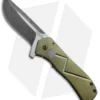 Doc Shiffer Custom Recon Knife Titanium Flipper (3" Acid Washed Plain)