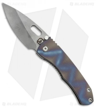 DSK Tactical DBV2 Frame Lock Knife Flame Ano Ti (3.6" Acid Stonewash) #40 1 DSK Tactical DBV2 Frame Lock Knife Flame Ano Ti (3.6" Acid Stonewash) #40
