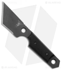 Sam Eddleman Tanto Dashi Gen 1 Neck Knife Black Micarta (2" Acid Wash)