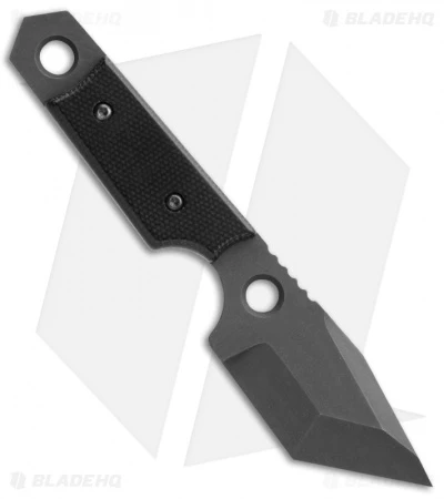 Sam Eddleman Tanto Dashi Gen 2 Neck Knife Orange G-10 (2" Acid Wash) 2 Sam Eddleman Tanto Dashi Gen 2 Neck Knife Orange G-10 (2" Acid Wash) - Image 2