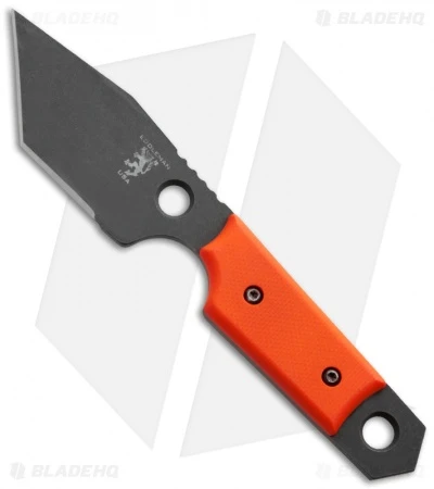 Sam Eddleman Tanto Dashi Gen 2 Neck Knife Orange G-10 (2" Acid Wash) 1 Sam Eddleman Tanto Dashi Gen 2 Neck Knife Orange G-10 (2" Acid Wash)