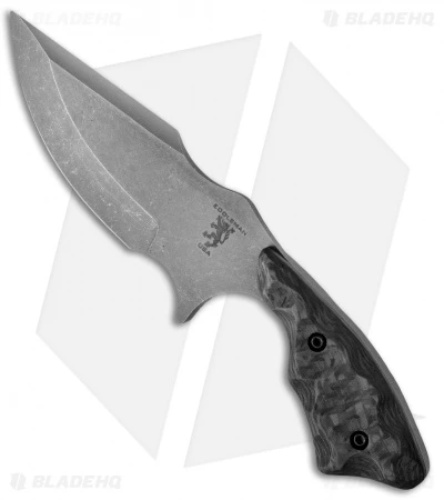 Sam Eddleman / Lhotak Design Octos Neck Knife Carbon Fiber (2.5" Acid Wash) 1 Sam Eddleman / Lhotak Design Octos Neck Knife Carbon Fiber (2.5" Acid Wash)