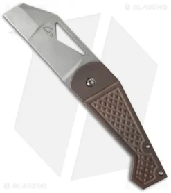 Gale Force Customs Hawkeye Mid-Tech Knife Dark Bronze (3.25" Stonewash)
