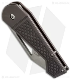 Gale Force Customs Hawkeye Mid-Tech Knife Dark Purple Ti (3.25" Stonewash) 5 Gale Force Customs Hawkeye Mid-Tech Knife Dark Purple Ti (3.25" Stonewash) -Benchmade Shop gale force custom hawkeye purple bottom cm