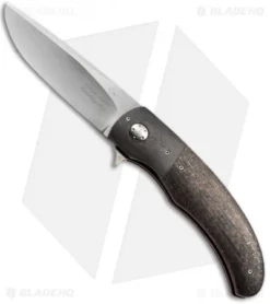 George Muller LL-AAA Folder Knife LSCF/Damascus (3.5" Satin)