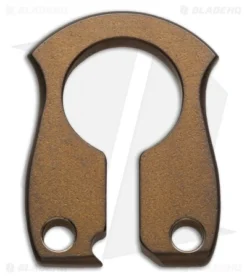 John Gray Keyper Bottle Opener Keychain - Brown Titanium