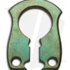 John Gray Keyper Bottle Opener Keychain - Green Titanium