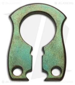 John Gray Keyper Bottle Opener Keychain - Green Titanium