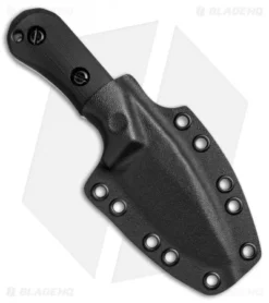 Groniger Knives Custom Drop Point Fixed Blade Knife Black/Blue G-10 (3.1" Satin) 5 Groniger Knives Custom Drop Point Fixed Blade Knife Black/Blue G-10 (3.1" Satin) -Benchmade Shop groniger knives satin black blue g10 utility BHQ 36787 dl sheath