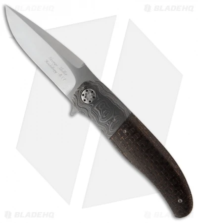 George Muller LL-HH Flipper Folding Knife LSCF (3.375" Hand Satin) 1 George Muller LL-HH Flipper Folding Knife LSCF (3.375" Hand Satin)