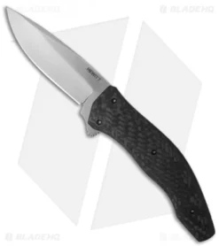 Hewitt Knives Eagle 2 Spring Assisted Knife Carbon Fiber (3.7" Satin)