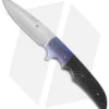 Jason Clark Drop Point Flipper Liner Lock Knife Carbon Fiber/Ti (3.7" Satin)