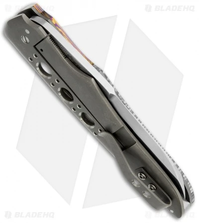 Jason Clark Custom Wharncliffe Folding Knife Moku-Ti/C-Tek (3.625" Plain) 2 Jason Clark Custom Wharncliffe Folding Knife Moku-Ti/C-Tek (3.625" Plain) - Image 2