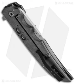 Jason Clark Custom Drop Point Flipper Knife Carbon Fiber/Zirc (3.75" Satin) 5 Jason Clark Custom Drop Point Flipper Knife Carbon Fiber/Zirc (3.75" Satin) -Benchmade Shop jason clark drop point ti sw cm side