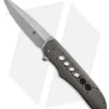 Jason Clark Hybrid DP Dagger Knife Titanium Flipper (3.5" Satin)
