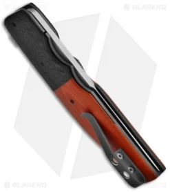 Jason Clark Custom Drop Point Liner Lock Carbon Fiber/G10 Knife (3.5" Plain) -Benchmade Shop jason clark linerlock drop point carbonfiber ormge g10 cpm154 blade side