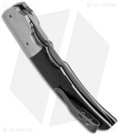 Jason Clark Custom Up-Swept Flipper Carbon Fiber Knife (3.75" Matte) -Benchmade Shop jason clark upswept carbon fiber ti bolsters cpm154 blade side